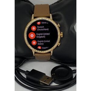 Fossil Gen 4 Authentic Digital Dial Smart Watch Custom Band FTW6016 CR726